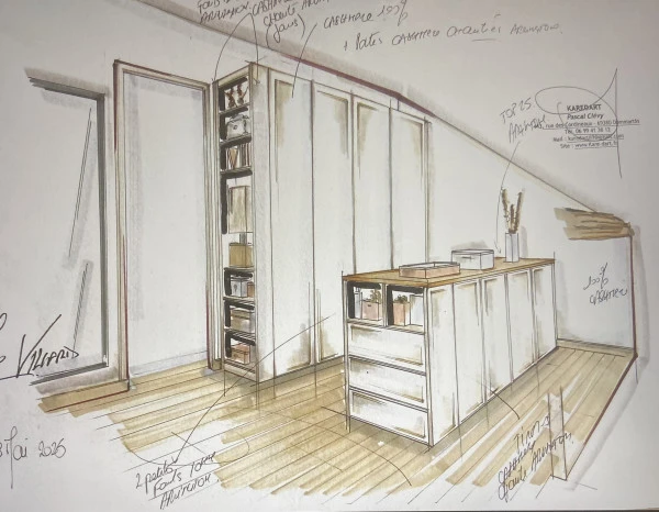 Croquis projet LYON 6